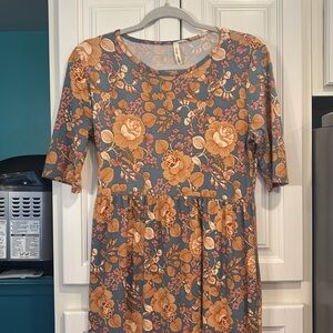 Orange Creek Floral Maxi Dress size Large